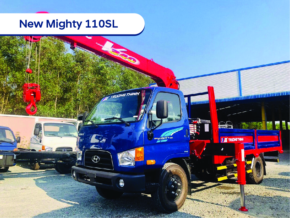New Mighty 110SL – 7 tấn – Xe chuyên dụng, dài 5m7