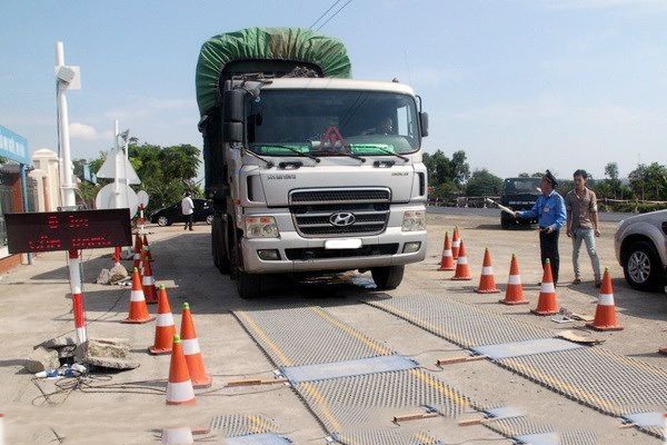 Mức phạt khi xe quá tải