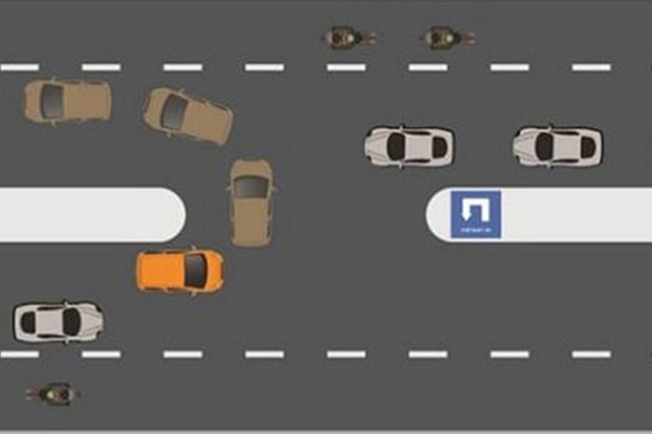 Quy tắc quay đầu xe ô tô an toàn