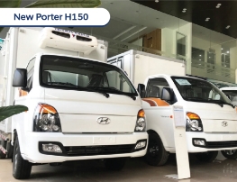 New Porter H150 - 1 tấn - 1,5 tấn - Thùng bạt
