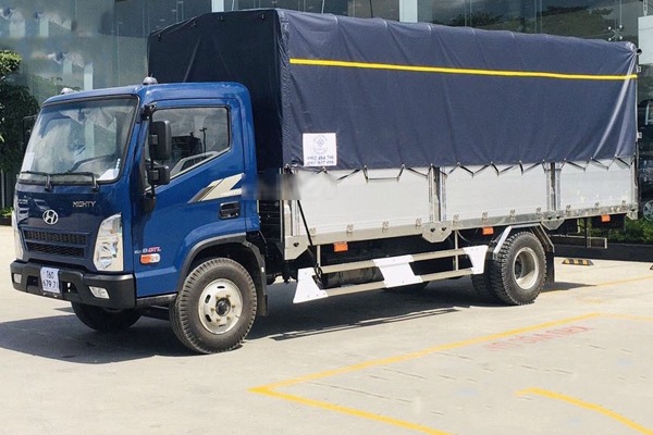 Thống số chung xe tải thùng bạt Hyundai 8 tấn EX8 bản tiêu chuẩn