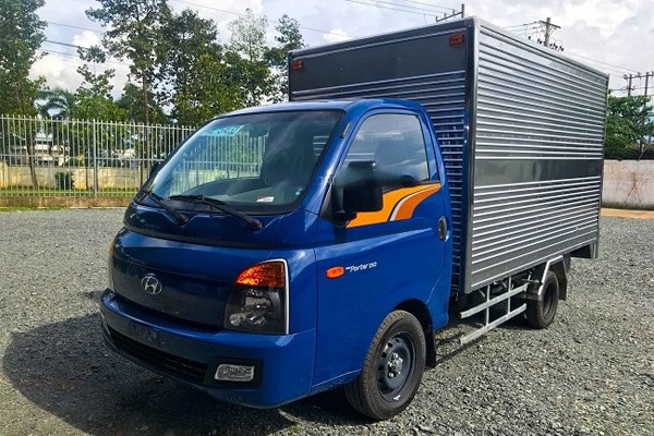 Kích thước xe tải Hyundai thùng kín