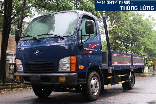 New Mighty N250SL thùng lửng dài 4m3