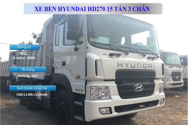 Xe ben Hyundai HD270