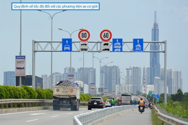 Quy định tốc độ xe cơ giới