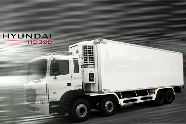 Xe tải Hyundai HD320 thùng đông lạnh được ưa chuộng
