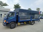 Xe tải Hyundai New Mighty 110SP thùng mui bạt dài 5m