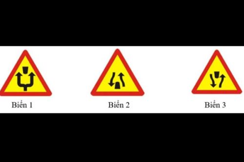 Ý nghĩa các biển báo phía trước có chướng ngại vật