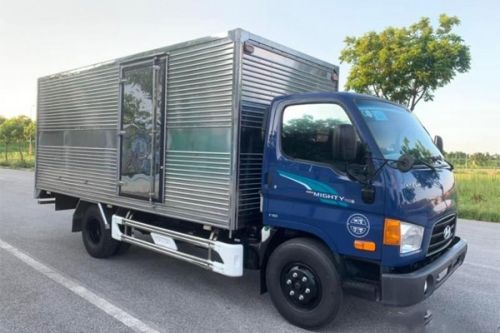 Chi tiết xe tải 7 tấn Hyundai 110Sp thùng kín 2023