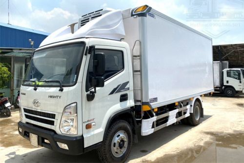 Đánh giá Hyundai Mighty EX8 GTS2 thùng đông lạnh mới nhất