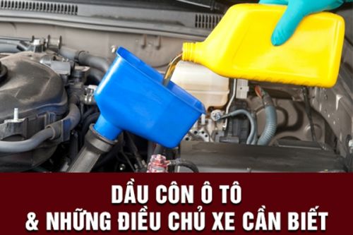 Tác dụng của dầu côn xe ô tô và cách thay mới