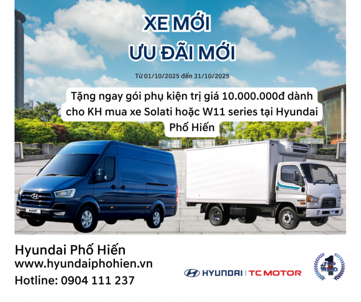 XE MỚI - ƯU ĐÃI MỚI CT2