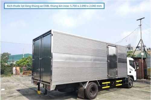 Kích thước xe tải 8 tấn Hyundai phổ biến hiện nay
