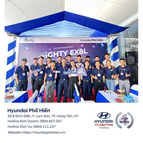 TRẢI NGHIỂM MIGHTY EX8L TẠI HYUNDAI PHỐ HIẾN