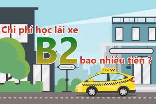 Lệ phí thi bằng lái xe B2 2023 mới nhất