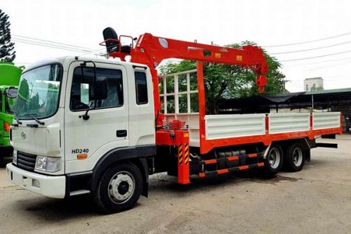 Mẫu xe tải gắn cẩu tự hành Hyundai tốt nhất hiện nay