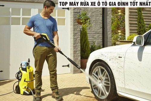 Top 5 máy xịt rửa xe ô tô gia đình đa năng được ưa chuộng