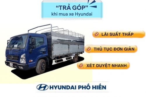 Địa chỉ mua xe tải Hyundai EX8L trả góp tại Hưng Yên