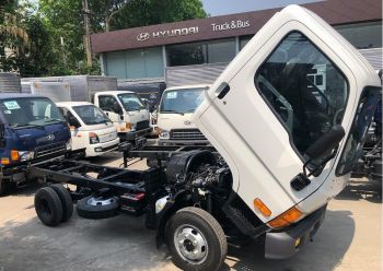 Hyundai Mighty N250 chassis tại Hyundai Phố Hiến