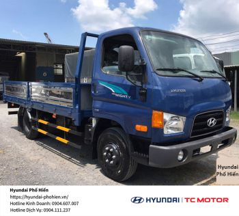 New Mighty 110SL – 7 tấn – Thùng lửng, dài 5m7