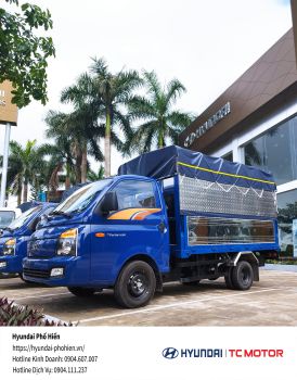 New Porter H150 - 1 tấn - 1,5 tấn - Thùng bạt