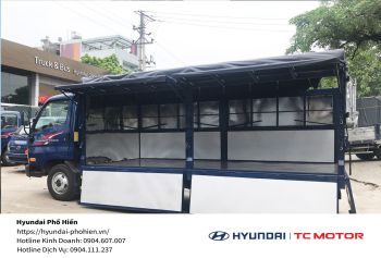 New Mighty N250SL - 2,5 tấn - Thùng dài 4M3 - Xe chuyên dụng