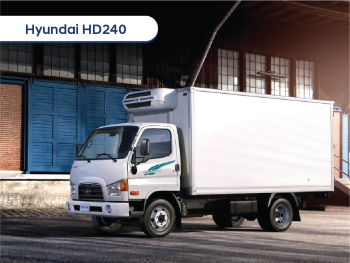 HD240 – 15 tấn – Thùng Bạt