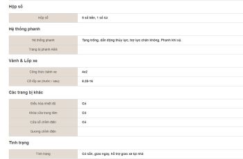 New Mighty 110SL – 7 tấn – Thùng bạt, dài 5m7