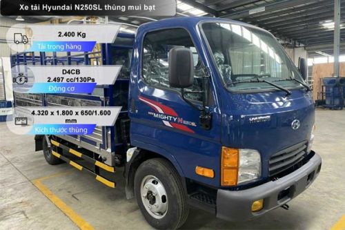 Thông số kỹ thuật xe tải Hyundai 2.5 tấn mới nhất 2023
