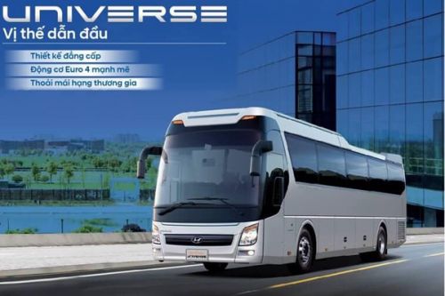 Hyundai Universe là gì? Ưu điểm xe khách 47 chỗ Hyundai