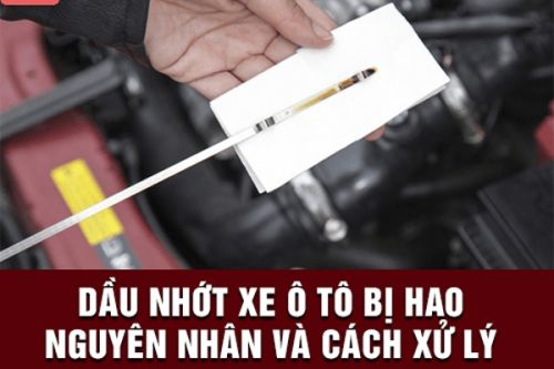 Nguyên nhân xe ô tô bị hao nhớt và cách xử lý
