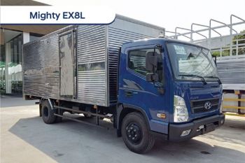 Mighty EX8L - 7 tấn - Thùng kín